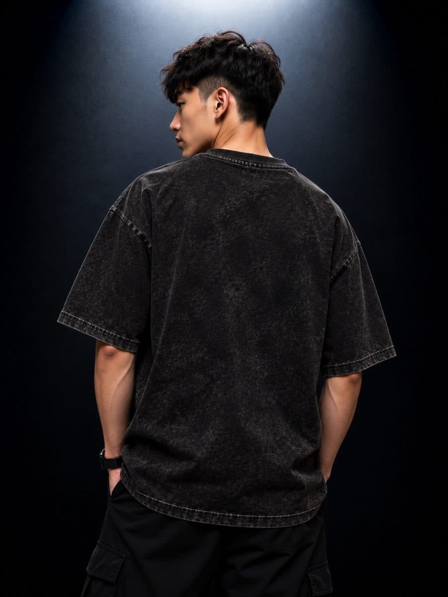 Men World Must Be Full of Luck in black — view 3