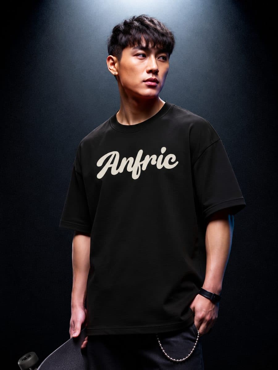 Signature Men Oversized Fit in black
