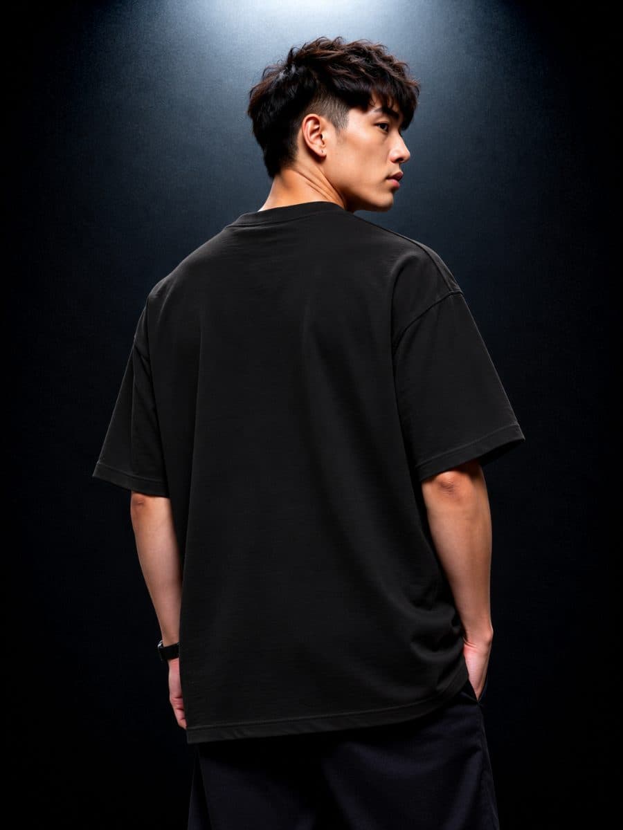 Men Wild Have No Fear T-Shirt in black — view 3