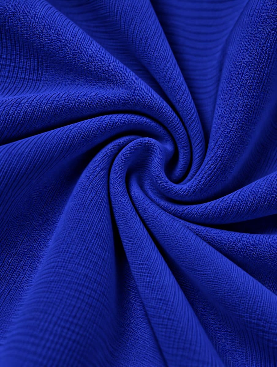 Signature Men Oversized Fit in black in royal blue — view 4