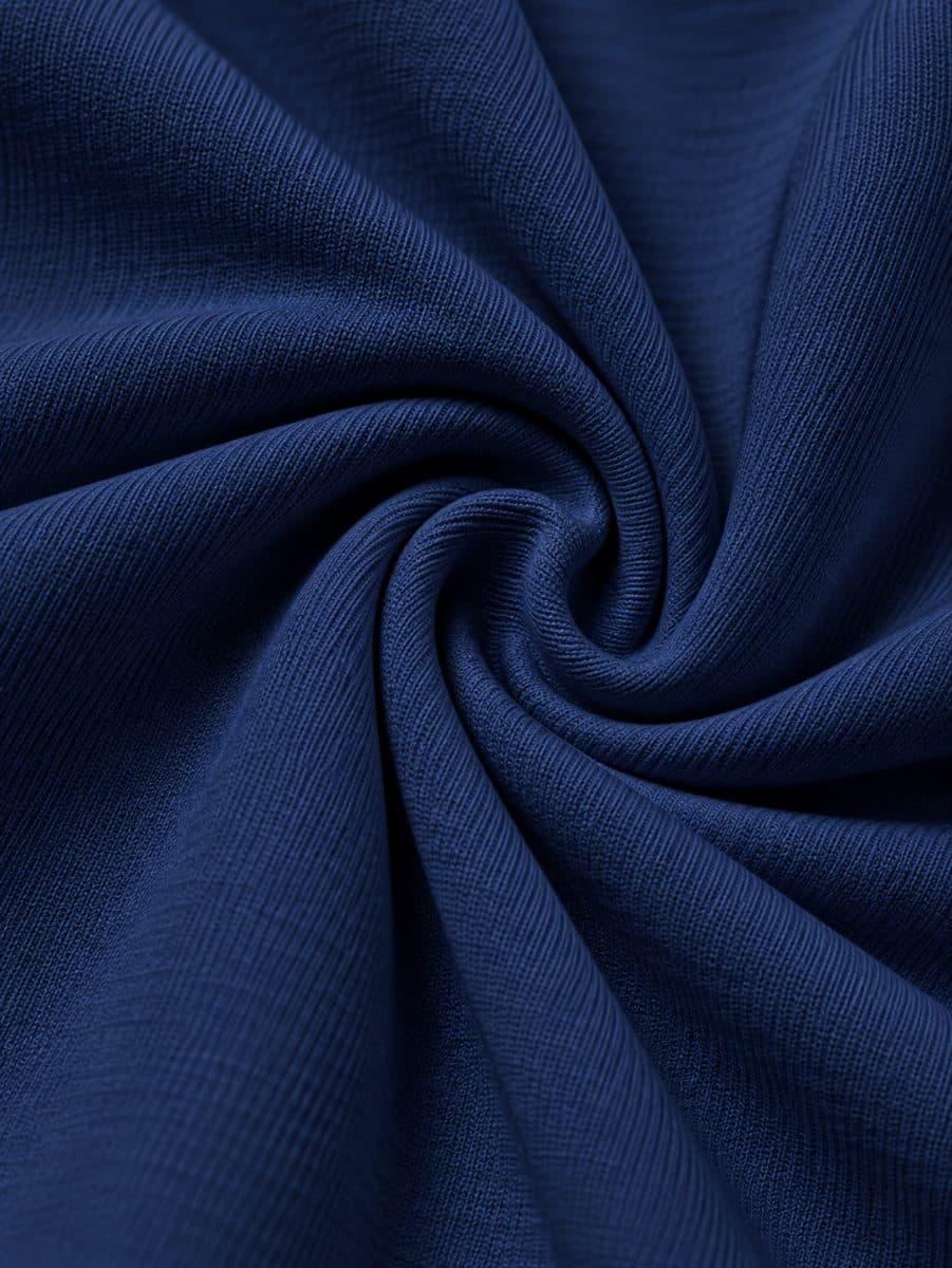 North East Division Oversized Fit in beige in navy — view 4