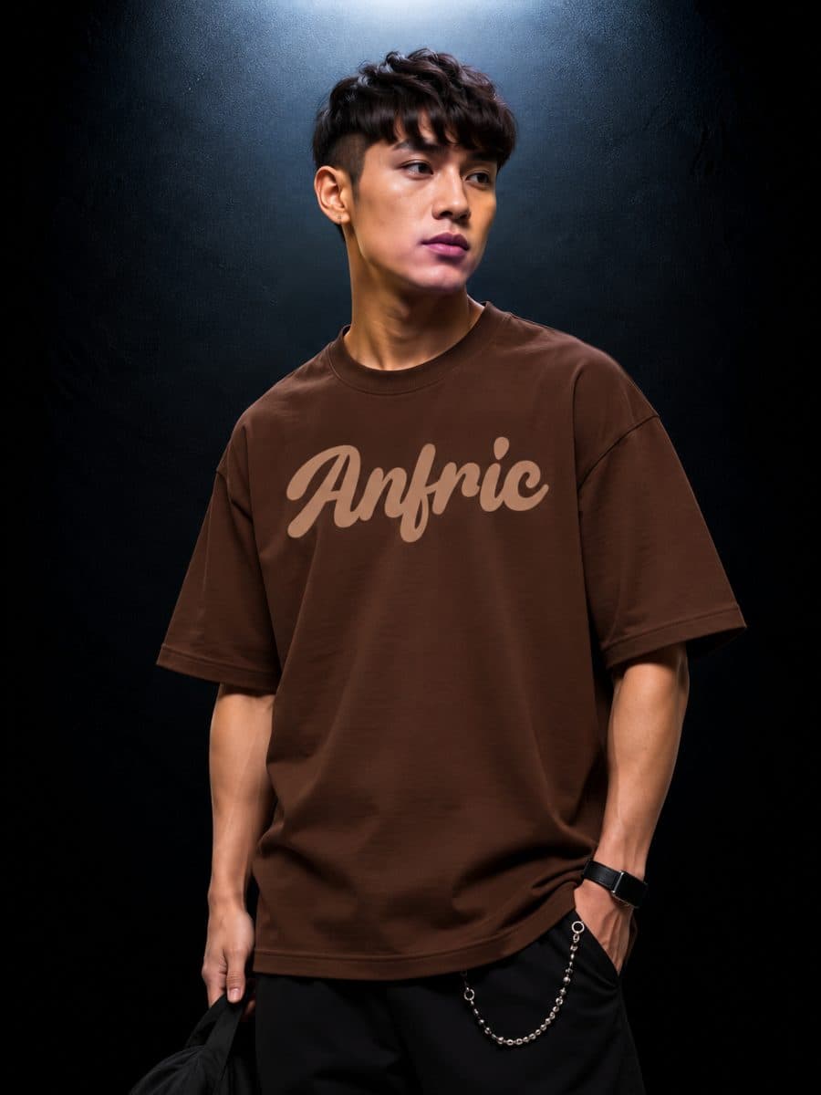 Signature Men Oversized Fit in black in brown